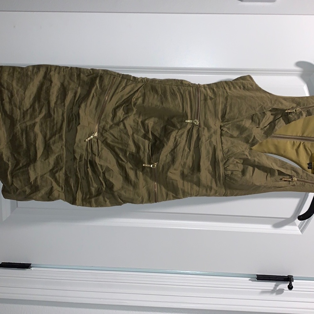 Army green dress